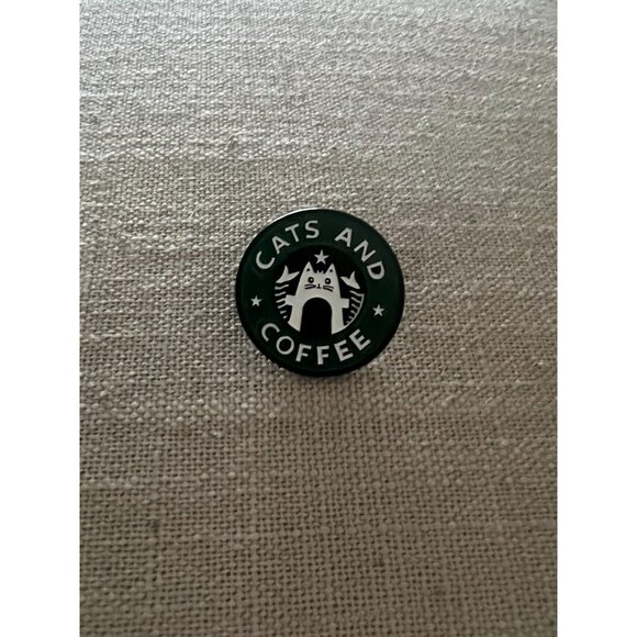 BLACK CAT Appreciation Club Enamel Pin NEW - Picture 2 of 4